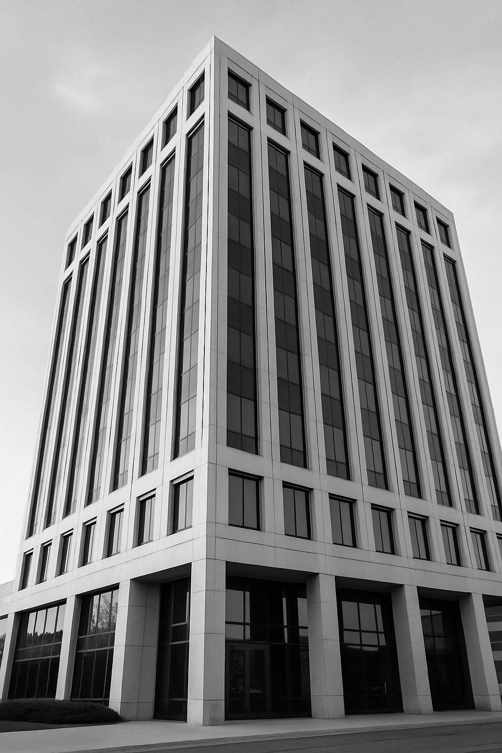 a tall building